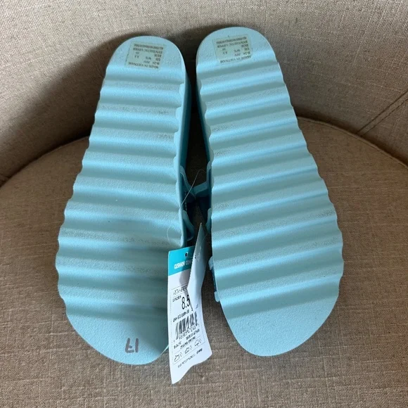 Brand NEW w tags! Womens Reef Vista Hi Energy Platform Sandal, S-8.5 blue - Picture 5 of 5